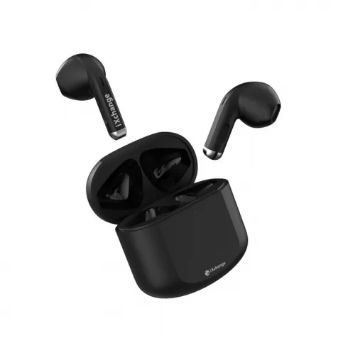 iXchange ES-02 In-ear Bluetooth Handsfree Ακουστικά με θήκη φόρτισης Μαύρα #2