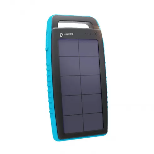 Bigblue BET111 Ηλιακό Power Bank 15000mAh με 2 Θύρες USB-A Μπλε