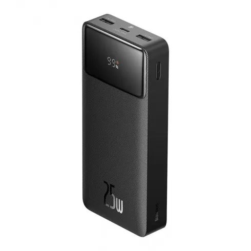Baseus  Powerbank Bipow, 20000mAh, 2x USB, USB-C, 25W (black) PPBD020301 #1