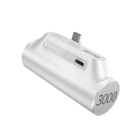 WK WP-07 power bank 3000mAh 10W usb-c 1 θέσης λευκό