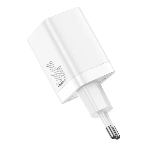 Baseus Super Pro fast wall charger USB / USB Type C 30W Power Delivery Quick Charge white (CCSUPP-E02) #2