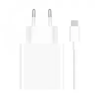 Xiaomi Φορτιστής με θύρα USB-A και 2 θύρες USB-C και Καλώδιο USB-C σε USB-C 67w Gan power delivery - λευκός (A07ZMEU) #1