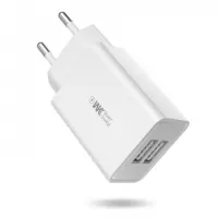 WK WP-U56 Φορτιστής 10W με 2 θύρες USB-A Λευκός