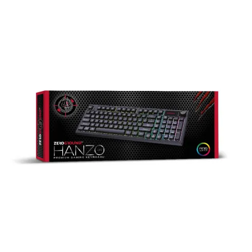 Ενσύρματο πληκτρολόγιο gaming RGB Zeroground KB-3800G HANZO v3.0 (Αγγλικό US) #1