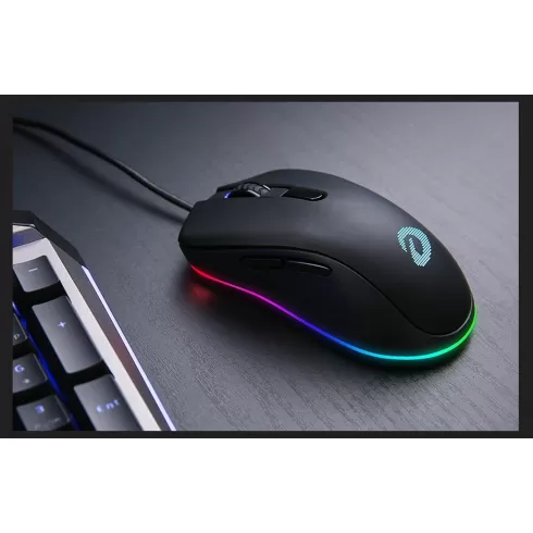 Ενσύρματο ποντίκι - Wired gaming mouse Dareu EM908, RGB, 600-6000 DPI #1