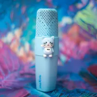 Maxlife Μικρόφωνο Karaoke Bluetooth με ηχείο Animal MXBM-500 μπλε #3