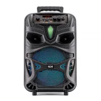 Red5 – Karaoke Speaker with Mic (ver.2) Ηχείο με λειτουργία karaoke με μικρόφωνο και χειριστήριο σε μαύρο χρώμα (125991)