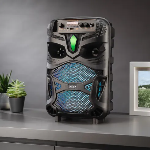 Red5 – Karaoke Speaker with Mic (ver.2) Ηχείο με λειτουργία karaoke με μικρόφωνο και χειριστήριο σε μαύρο χρώμα (125991) #2