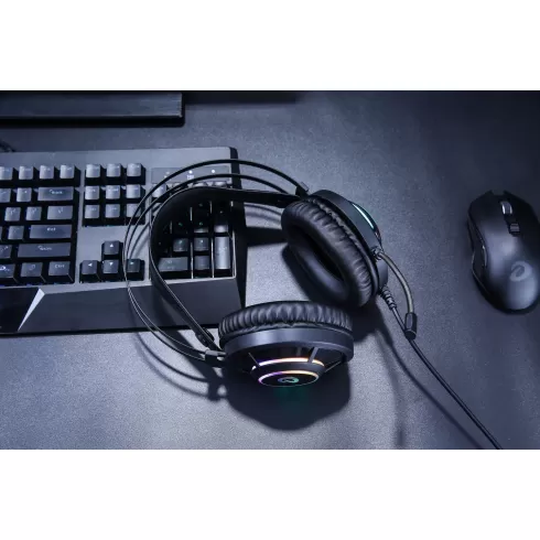 Dareu EH469 gaming headphones - Ακουστικά, RGB (Μαύρο) #8