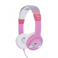 OTL Peppa Pig Glitter Rainbow Peppa Kids Headphones Ενσύρματα Over Ear Παιδικά Ακουστικά PP0776 Ροζ #1