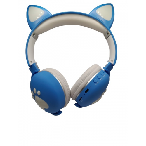 Ασύρματα ακουστικά - Cat Headphones - ME-2 - 961026 - ΜΠΛΕ
