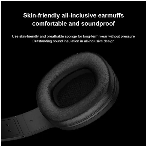 Headphones Bluetooth WK M8 Black #2