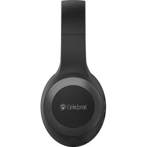 CELEBRAT headphones με μικρόφωνο A23-ΒΚ, bluetooth, 40mm, μαύρο #1