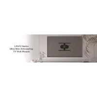 Brateck Βάση TV Επιτοίχια LPA72-464 37" - 90" Ultra Slim #1
