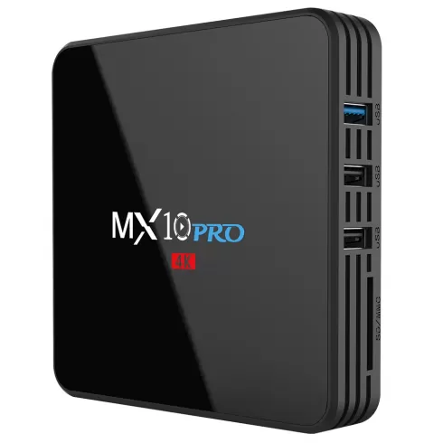 MX10 PRO TV Box with Digital Display Rockchip 3328 Android 8.1 4GB RAM + 32GB ROM 2.4G + 5G WiFi 100Mbps BT4.1 Support 4K H.265  #2