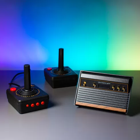 The Source Atari Flashback 12 Κονσόλα Βιντεοπαιχνιδιών με είσοδο HDMI εσωτερική μνήμη και δύο χειριστήρια #1