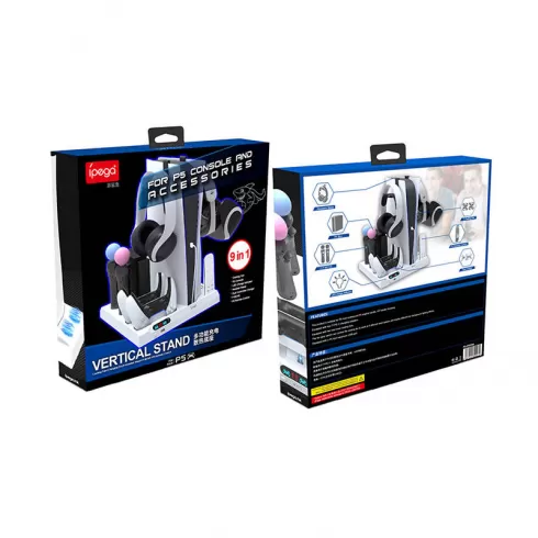iPega P5028A Βάση Φόρτισης και Cooling Stand για PS5 Λευκό #2