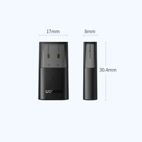 Ugreen Πομπός Ήχου USB Bluetooth 5.0 για PS / Switch Audio Transmitter Adapter - Μαύρο (10928) #1