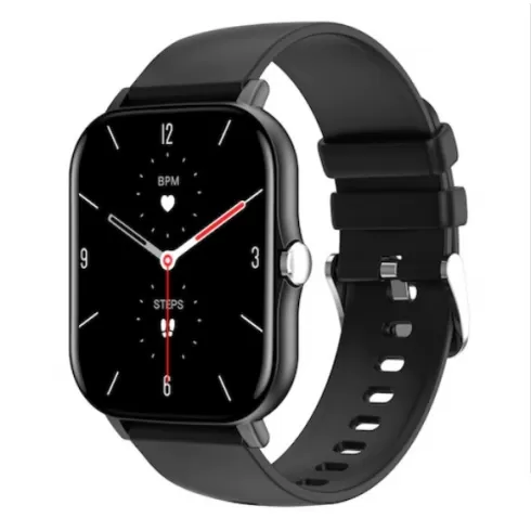 LEMFO LF27 Smart Watch 1.7 inch, Touch Screen, Heart Rate - Blood Pressure Monitor - ΜΑΥΡΟ