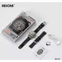 Wekome WH-03 Smartwatch με παλμογράφο γκρι #1
