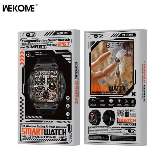 Wekome WH-03 Smartwatch με παλμογράφο γκρι #2