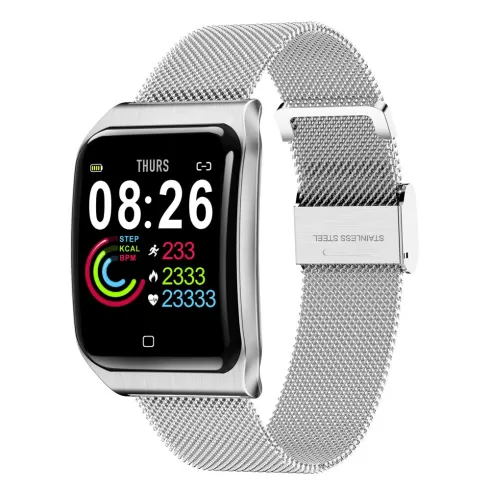 F9 Smart Watch - Ασημί