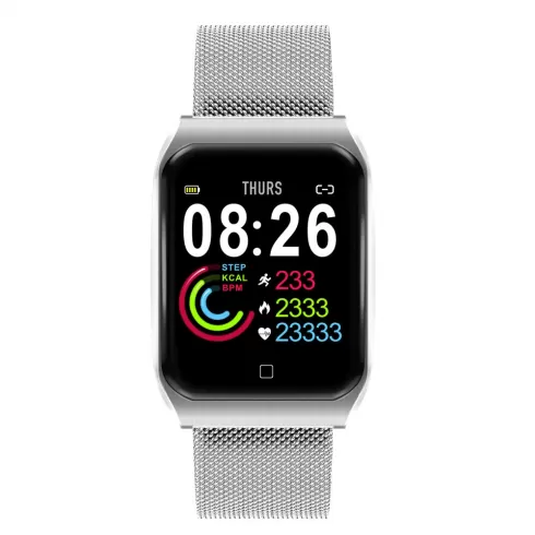 F9 Smart Watch - Ασημί #1