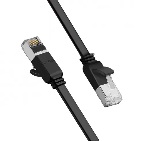 Ugreen Ethernet patchcord cable RJ45, Cat6, UTP, 1000Mbps, 0,5m - Μαύρο 50183