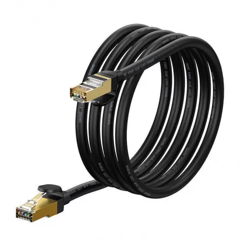 Baseus Speed Seven Fast RJ45 10Gbps Network Cable 2m Black (WKJS010301)