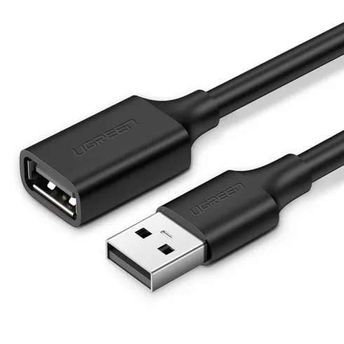 Ugreen USB (female) - USB (male) cable extension cord 1m black (10314)
