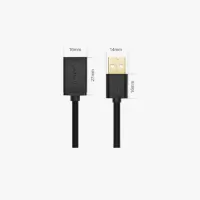 Ugreen USB (female) - USB (male) cable extension cord 1m black (10314) #1