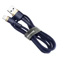 Baseus Cafule Lightning cable 2.4A 1m (Gold+Dark blue)  CALKLF-BV3 #2