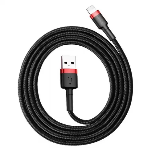 Baseus Cafule USB Lightning Cable 1,5A 2m (Black+Red)  CALKLF-C19