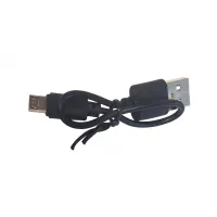 OEM Καλώδιο μόνο για φόρτιση 29cm usb-A σε micro usb Μαύρο #1