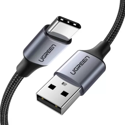 Ugreen USB - USB Type C cable Quick Charge 3.0 3A 1m gray (60126)