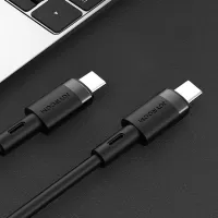 Joyroom cable USB Type C - USB Type C PD 60W 1.2m black cable (S-1230N9) #6