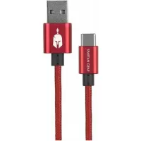 Spartan Gear Double Sided USB Cable type C to type A 2m καλώδιο για PS5 / Xbox Series X/S κόκκινο