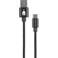 Spartan Gear Double Sided USB Cable type C to type A 2m καλώδιο για PS5 / Xbox Series X/S μαύρο #2