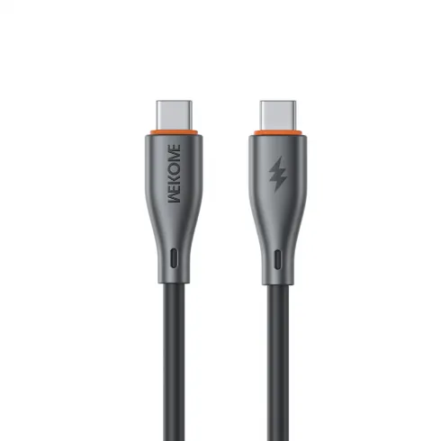WK WDC-68 Καλώδιο φόρτισης USB-C σε USB-C PD 65W 1m Μαύρο