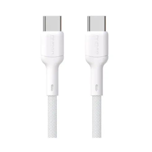 Καλώδιο Dudao L9C 65W USB-C - USB-C 2m - Λευκό