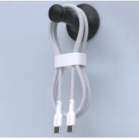 Καλώδιο Dudao L9C 65W USB-C - USB-C 2m - Λευκό #2