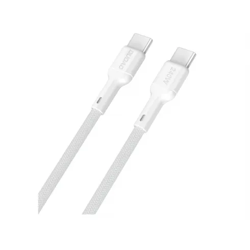 Καλώδιο Dudao L9C Max 240W PD USB-C - USB-C 2m - Λευκό