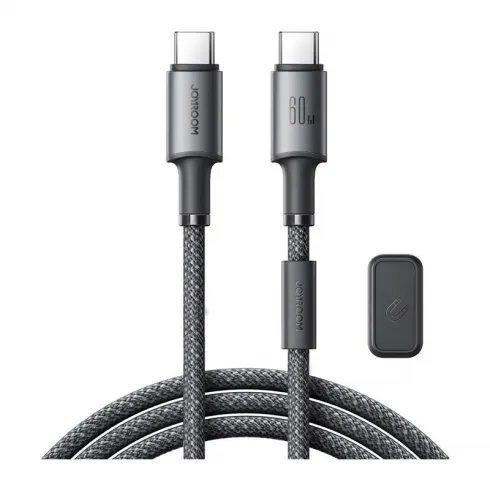 Joyroom S-A50 Καλώδιο δεδομένων και φόρτισης USB-C σε USB-C 60W 1.2m Γκρι