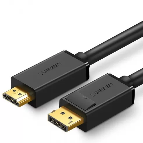 Ugreen Cable DisplayPort male - HDMI male 3m Μαύρο (10203)