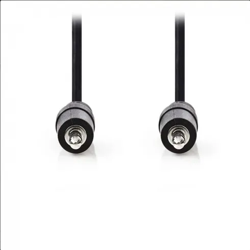 OEM καλώδιο stereo 3.5mm αρσενικό σε 3.5mm αρσενικό 0.5m μαύρο #2