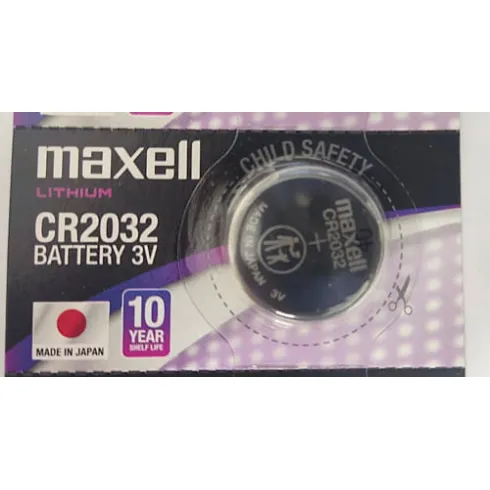 Maxell Μπαταρία λιθίου ρολογιών CR2032 3v 1τμχ