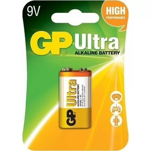 GP Batteries Ultra Αλκαλική 9V Μπαταρία