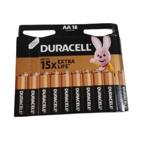 Duracell AA or R6 alkaline battery code 81483682 18bc blister