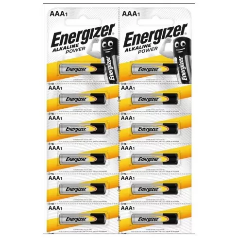 Energizer Power Αλκαλική AAA Γραβάτα (12τμχ)