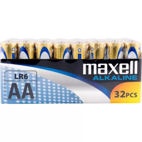 Maxell Αλκαλικές Μπαταρίες AA 1.5V 32τμχ #1